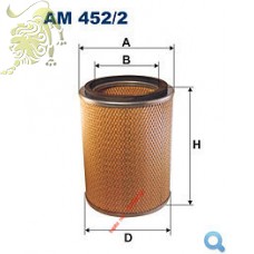 AM452/2 FILTRON Фильтр воздушный AM452/2 FILTRON Фильтр воздушный